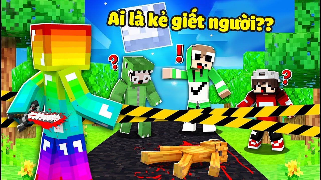 MINI GAME : AI LÀ T GAMING XẤU TRONG MINECRAFT ?? CẢNH SÁT TRƯỞNG NOOB VÀ CÁI KẾT ĐAU KHỔ
