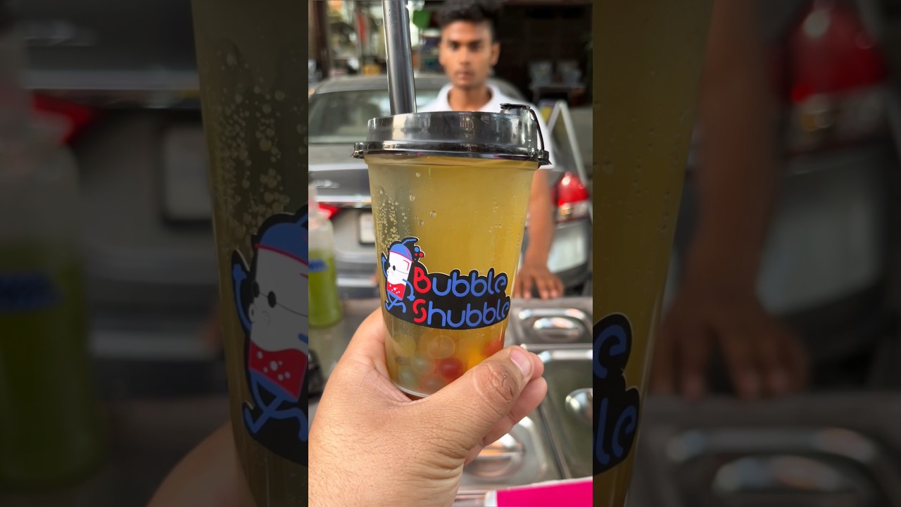 Unique Summer Drink 🍹 || Best Boba drink in Delhi 🧋#shorts #ashortaday #summerdrink