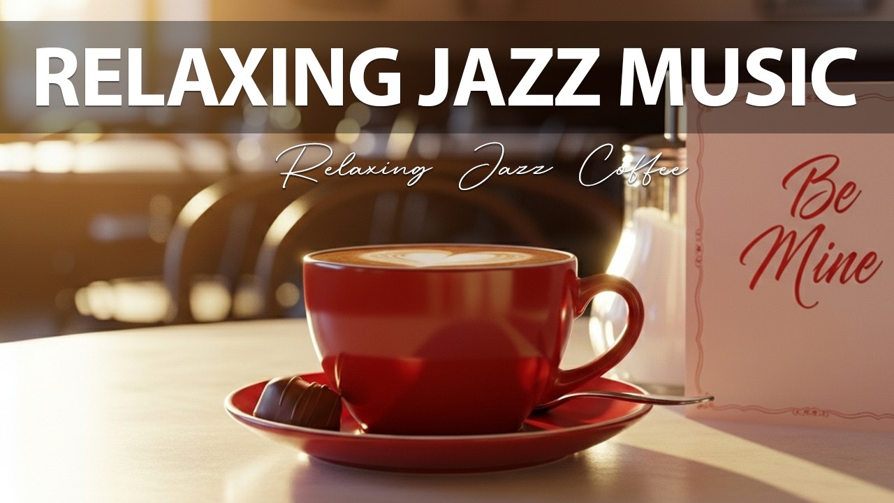 Relaxing Jazz Music☕Relaxng Jazz Music Bossa Nova for Peaceful Work & Positive Energy.