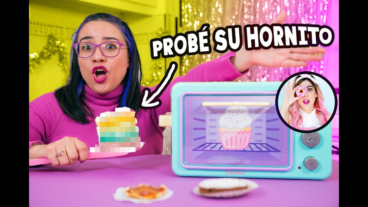 PUSE A PRUEBA EL HORNITO de MIS PASTELITOS ¡y esto pasó!  😍✄ Craftingeek