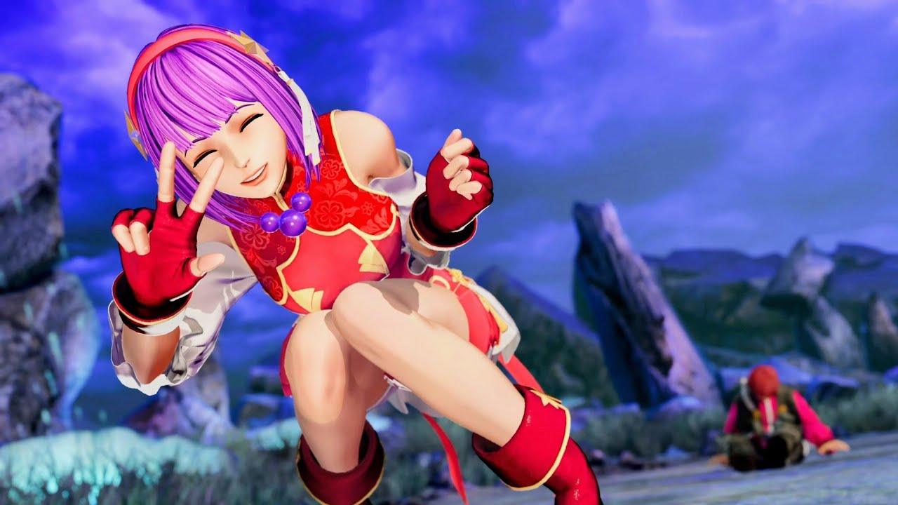 (KOF15) Reverse Ryona - Athena Asamiya Slays Orochi Chris!
