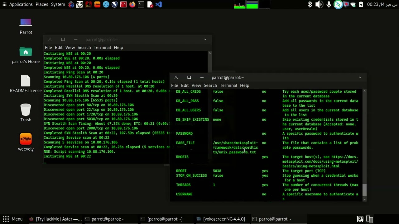 solving aster tryhackme lab | V0RTEX