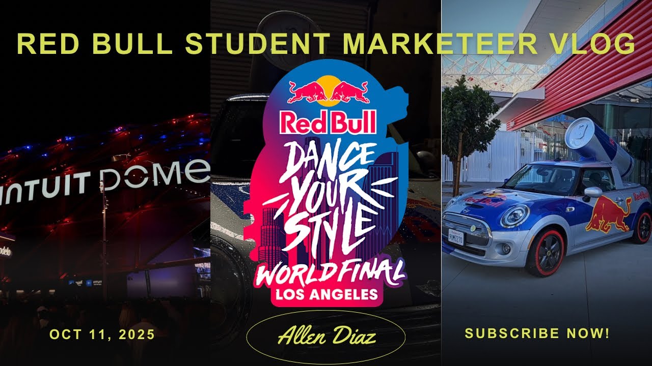 Red Bull Student Marketeer - Red Bull Dance Your Style World Finals Weekend! 🔥
