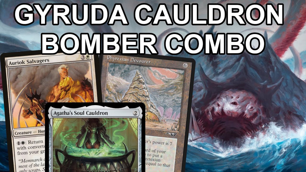 KRAKEN BOMB! Legacy Boros Gyruda Soul Cauldron Bomberman Combo. Infinite Mana and Damage MTG WOE LED