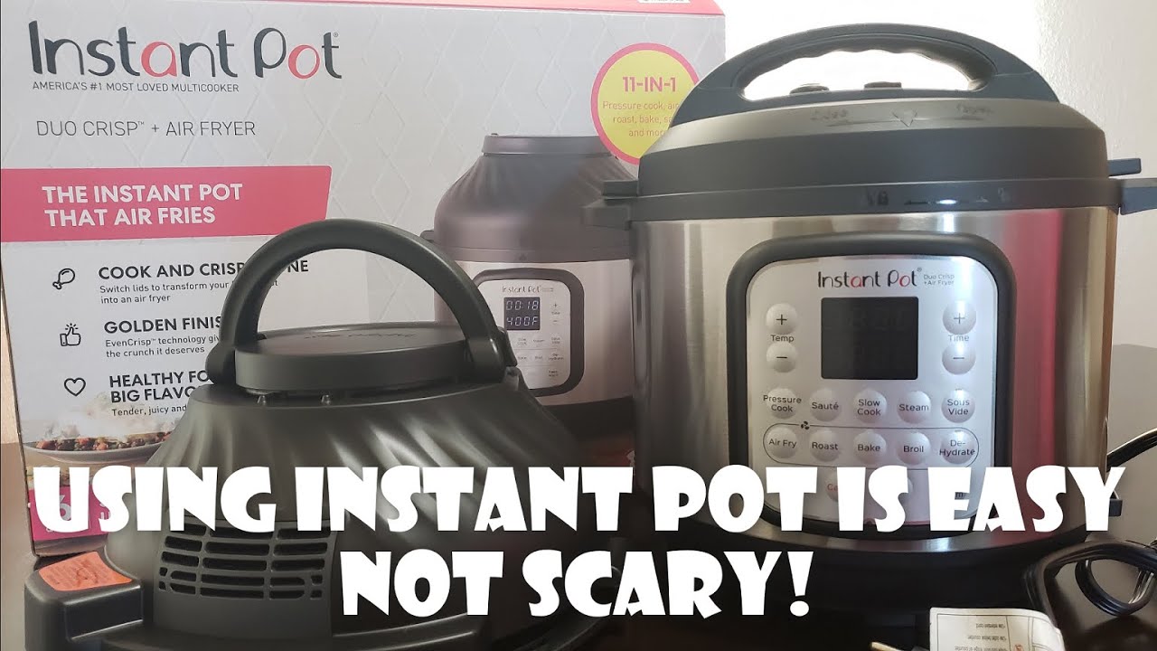 2021 INSTANT POT DUO CRISP + AIR FRYER  11-in-1 UNBOXING | WATER TEST DEMO | MICHELLE PEREZ COOKS