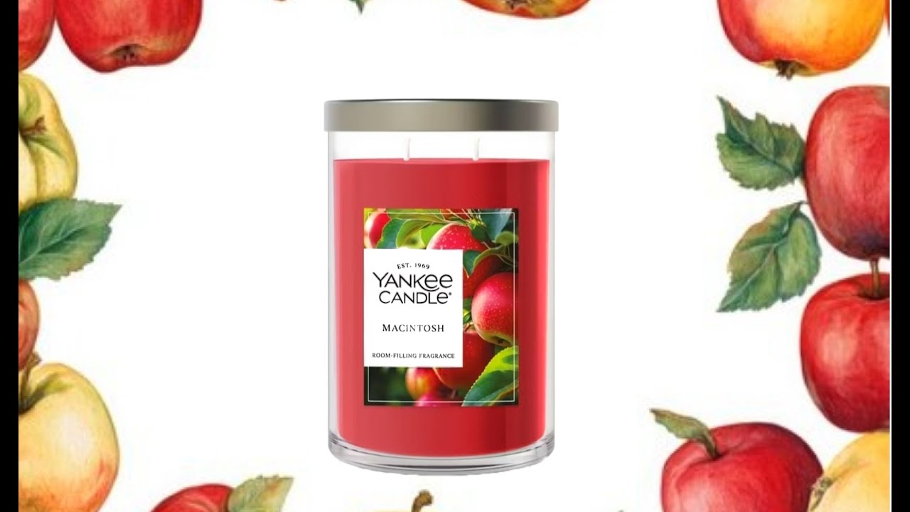 Обзор свечей Yankee: 🍎 Macintosh 🍎 (НОВОЕ образование воска + больше аромата?) ~Осень 2025~