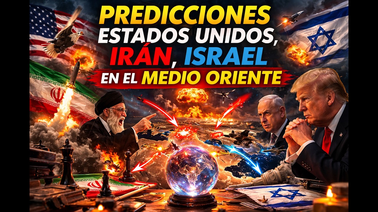 ESTADOS UNIDOS PREDICCIONES 2026/2030 SE DESATA LO IMPESABLE #IRAN #USA #israel