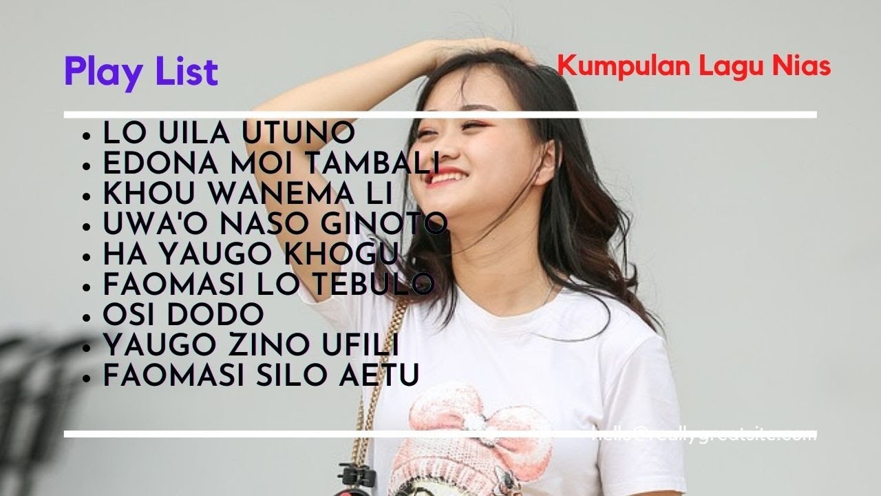 Kumpulan lagu nias