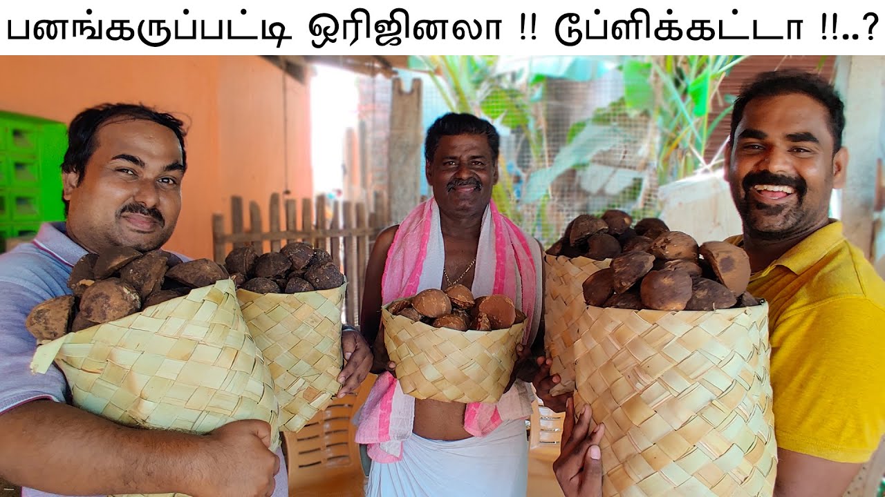கருப்பட்டி குடோன் | பனங்கருப்பட்டி  ஒரிஜினலா !! டுப்ளிகேட்டா !!.. ? | How to Find Pure Palm Jaggery