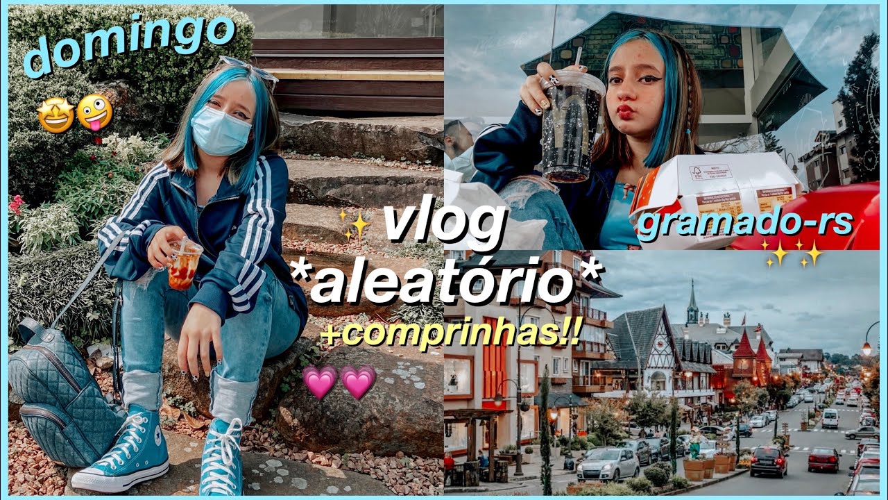 vlog aleatório em Gramado + comprinhas!!✨🤪