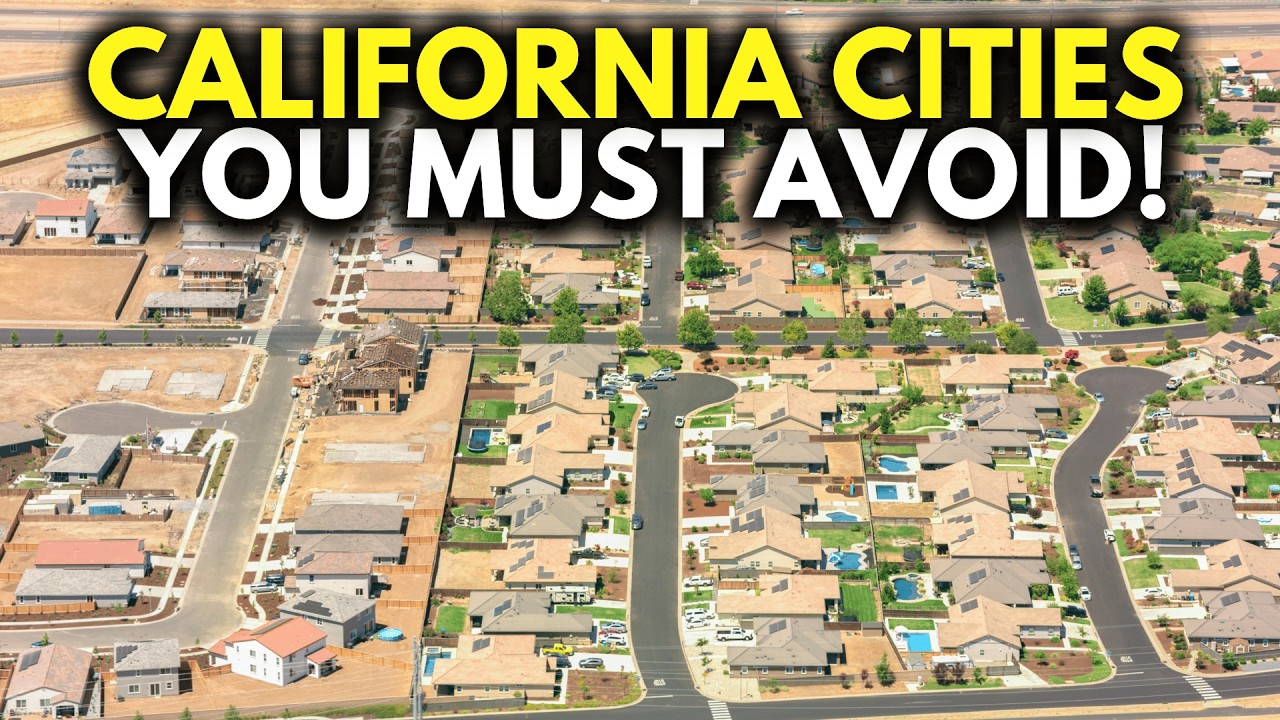 California Housing Crash 2025 &ndash; Top 10 Cities to Avoid Buying a Home