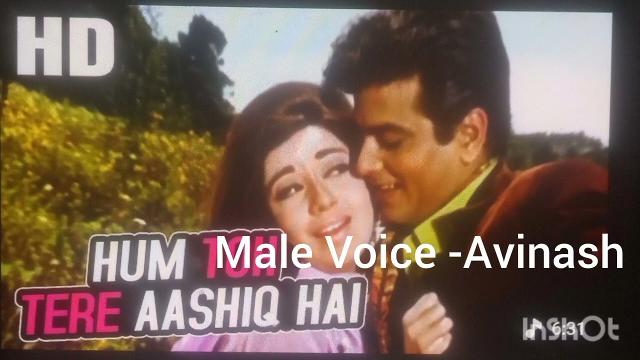 Hum To Tere Aashiq Hain || HD || Farz || Duet @singalongmithu3578 