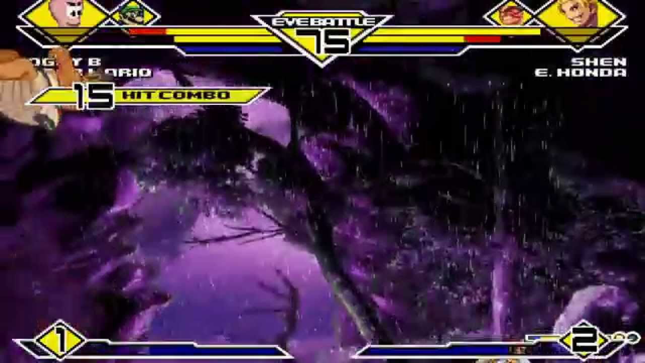 BTW MUGEN Arcade Runs - Team Arcade run with Team Insane Power