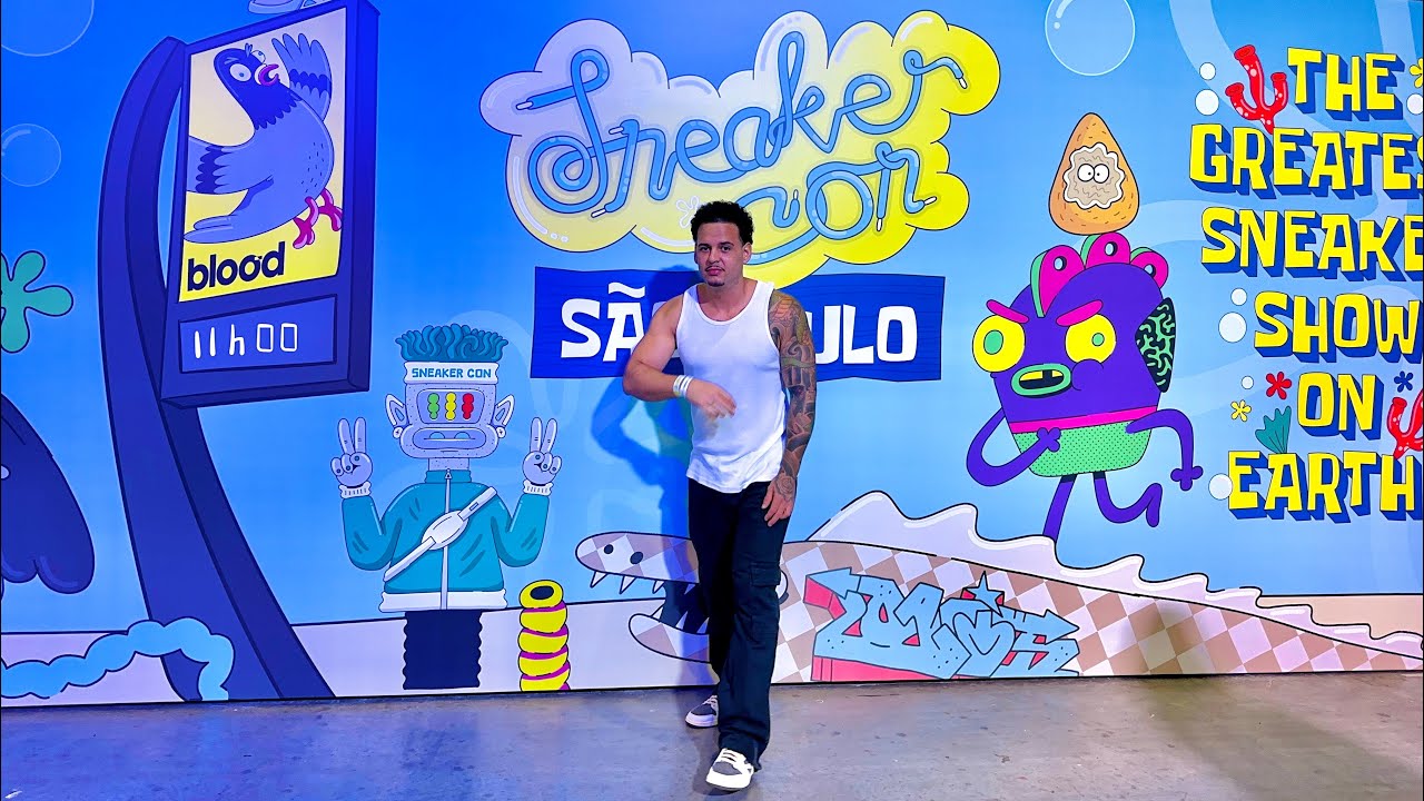 FUI NA SNEAKERCON BRASIL, O MAIOR EVENTO DE SNEAKERS DO MUNDO !!!