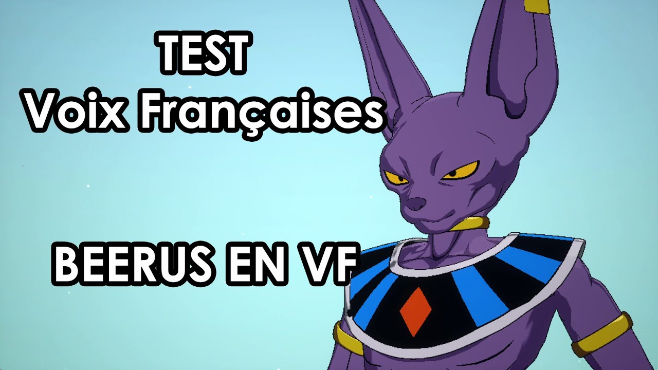 DRAGON BALL Sparking ZERO VF - Test Mod VF Beerus