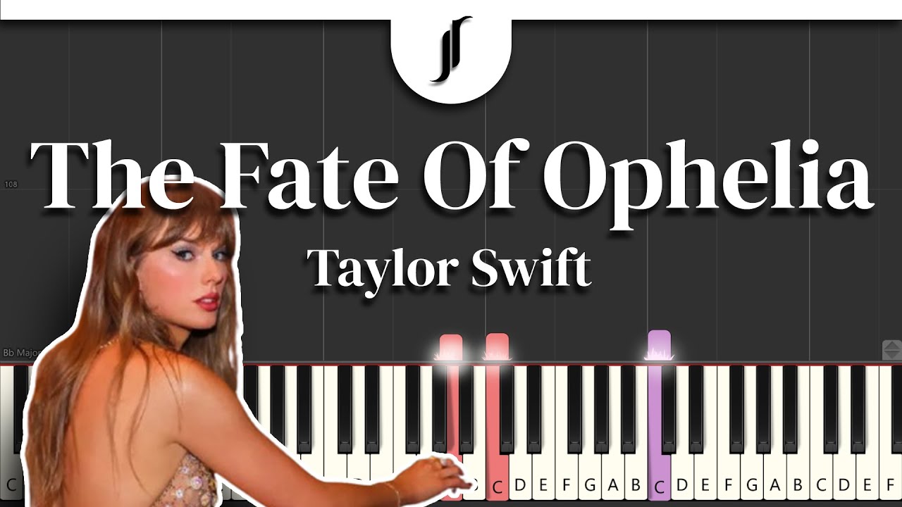 The Fate Of Ophelia - Taylor Swift | Piano Tutorial by @JohnRodDondoyano