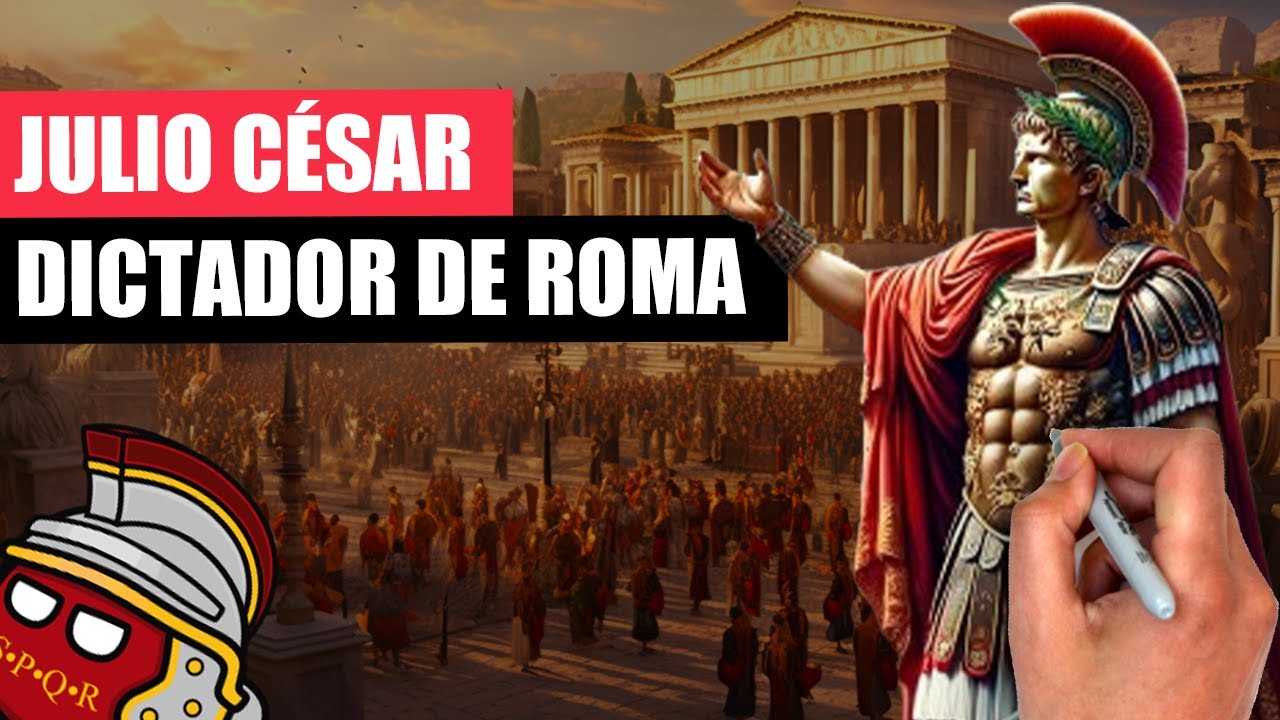 ✅La HISTORIA de JULIO CÉSAR | El ORIGEN del IMPERIO ROMANO