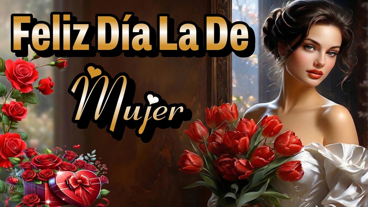 FELIZ DIA DE LA MUJER🌹 8 DE MARZO 💐MENSAJE PARA TI