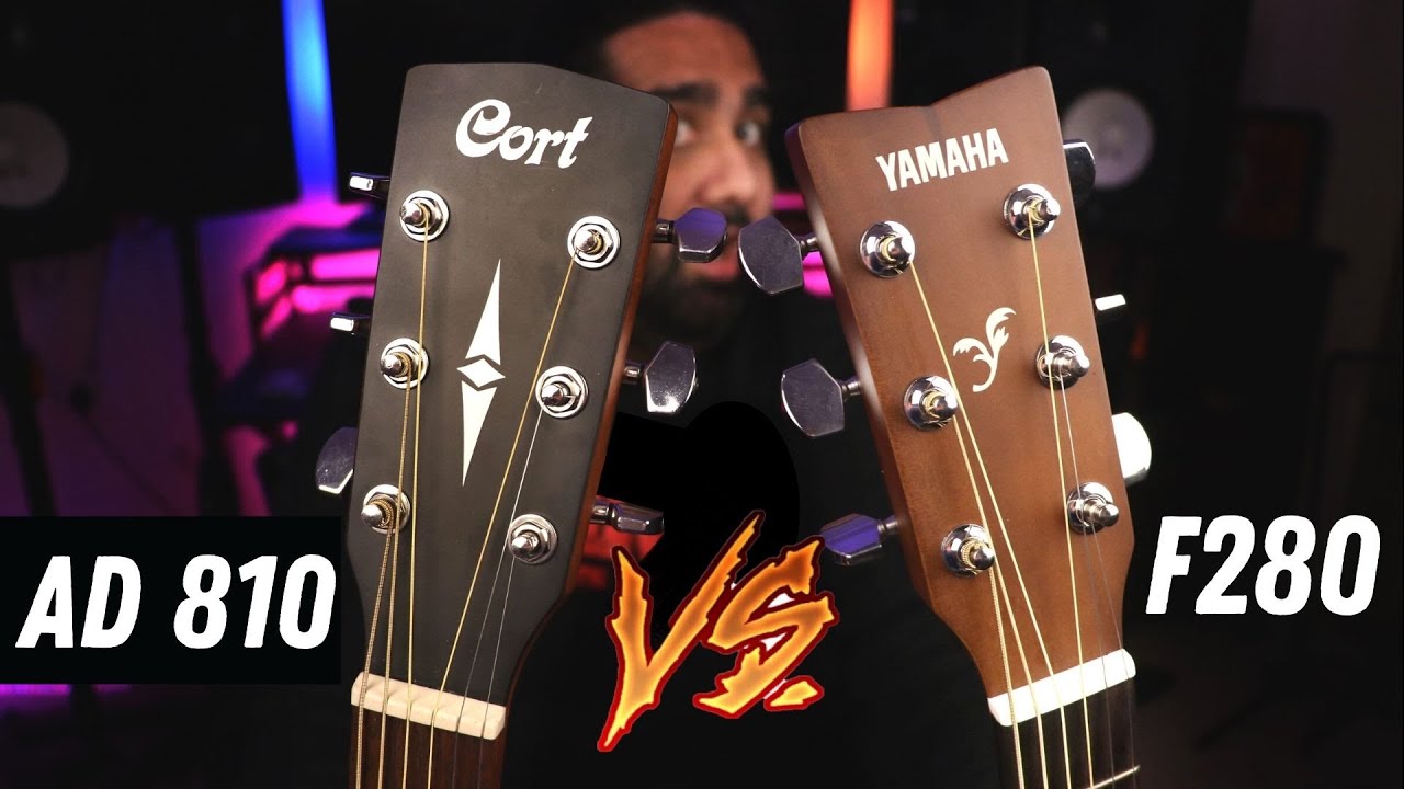 Yamaha F280 против Cort AD810 — самое важное сравнение