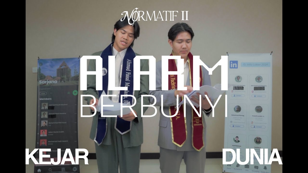 Normatif - Alarm Berbunyi (Official Lyric Video)