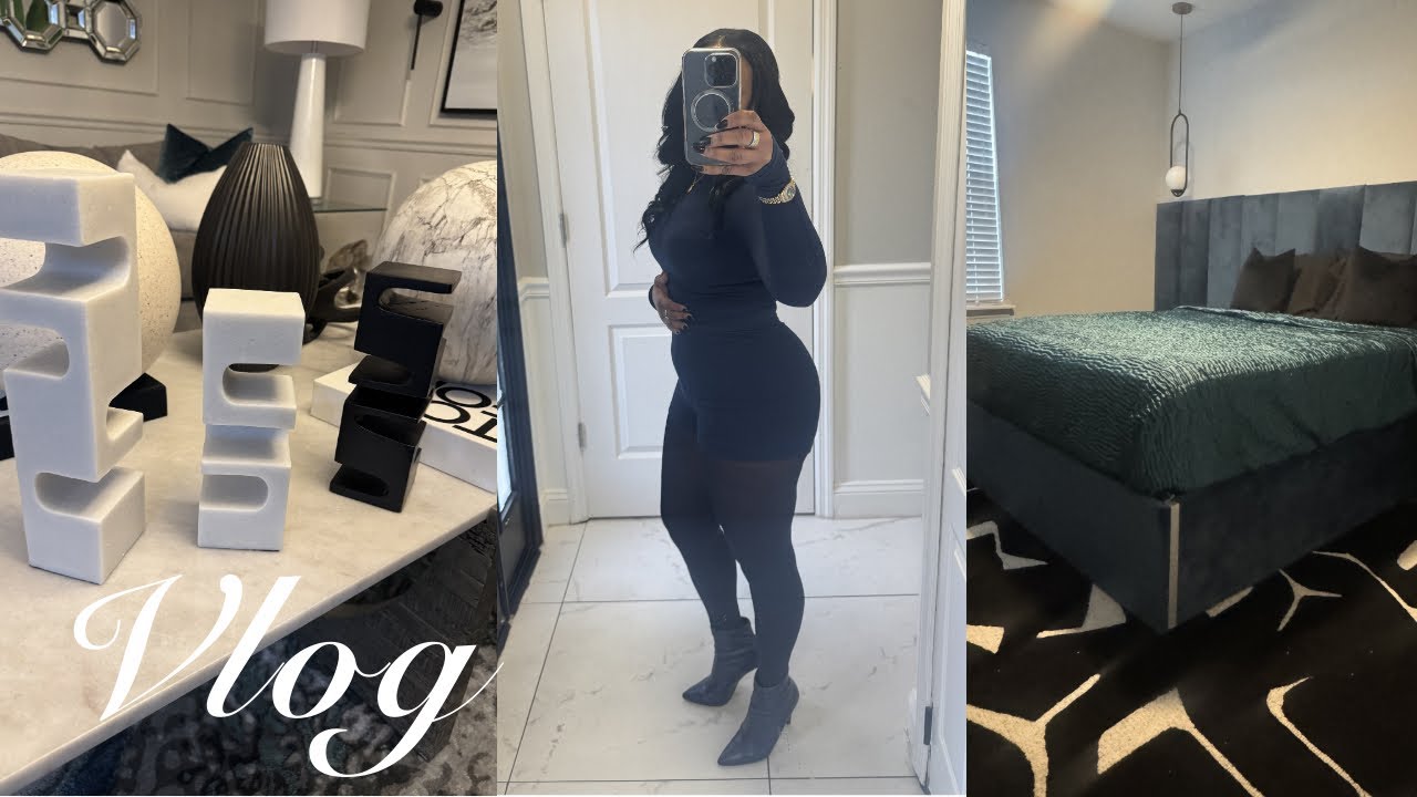 HOT PANTS! + NEW DECOR! + BEDROOM MAKEOVER! + SURPRISE PARTY! + DECLUTTERING MY HOME! + CB2 DUPE! 