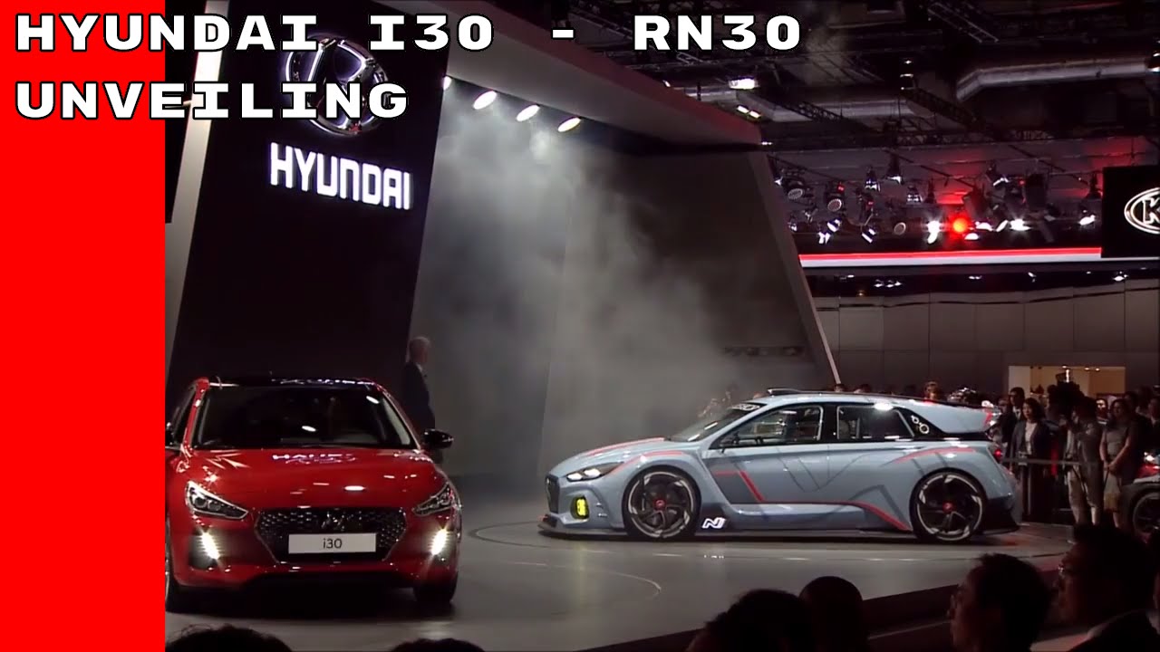 2017 Hyundai i30 and Hyundai RN30 Concept Unveiling