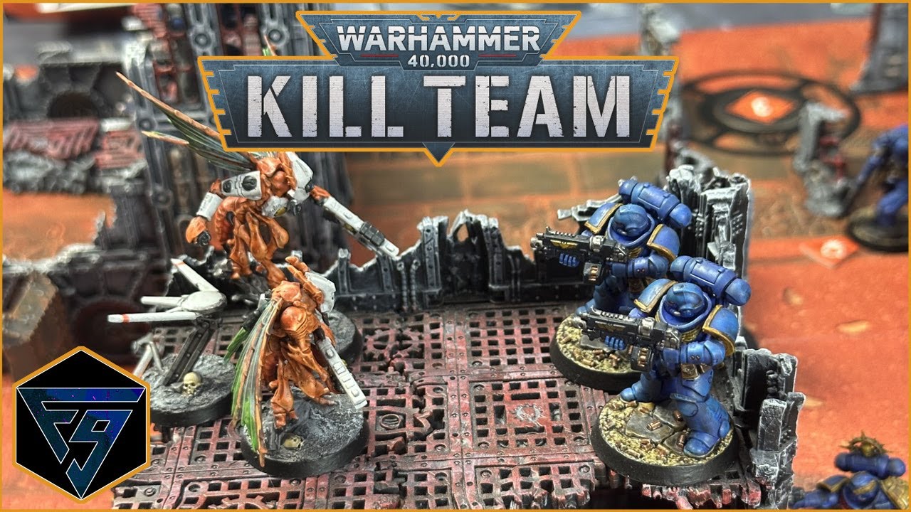 Vespid Stingwings VS Angels of Death - Kill Team Battle Report