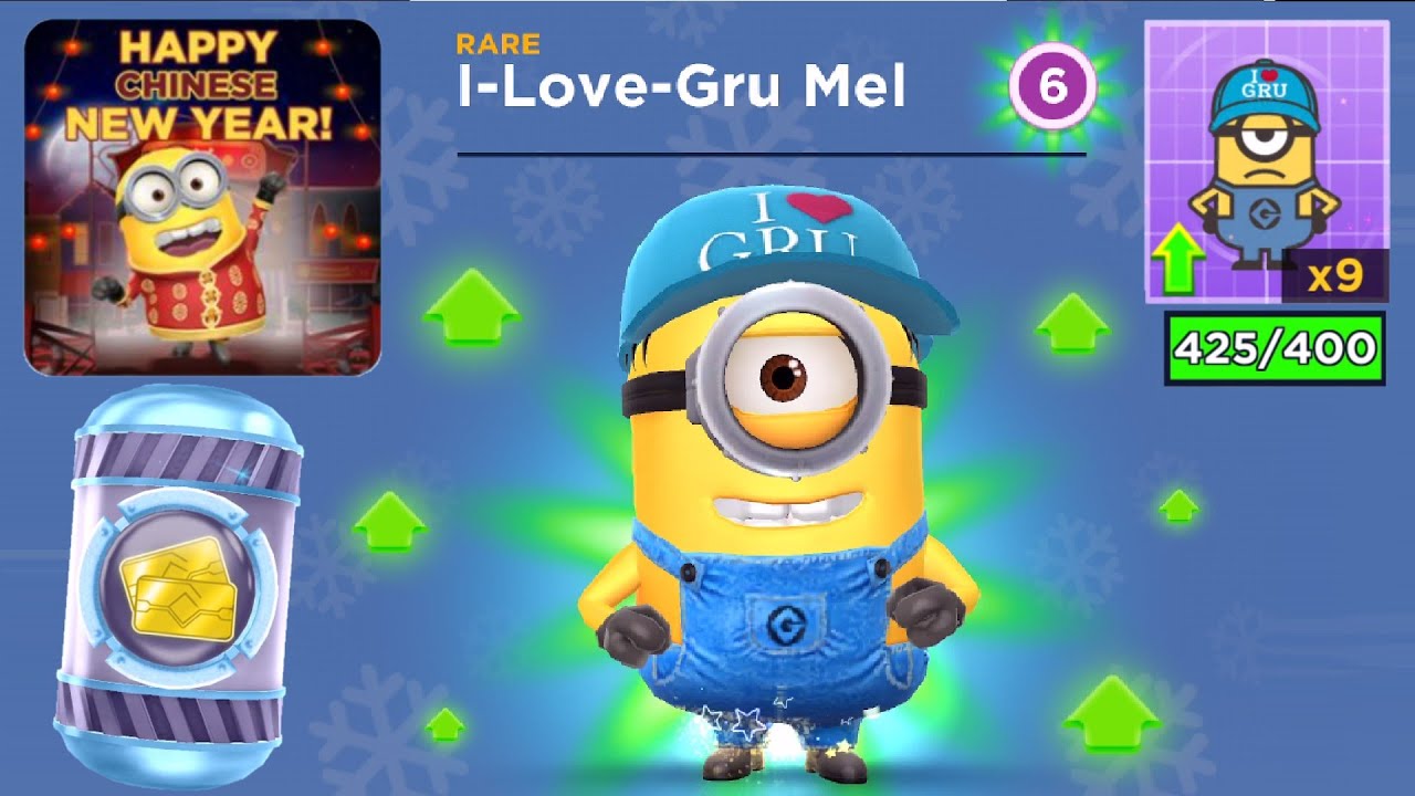 Minion rush I-Love-GRU Mel costume level 6 MINIONS ipad gameplay walkthrough android ios