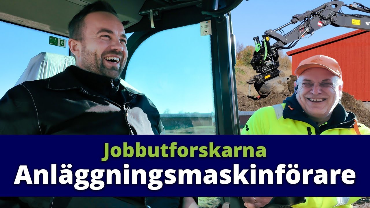 Jobbutforskarna - Anläggningsmaskinist