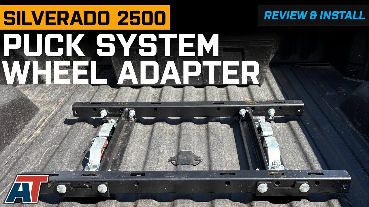 Обзор и установка адаптера седельно-сцепного устройства Silverado 2500 OEM Puck System с рельсами...