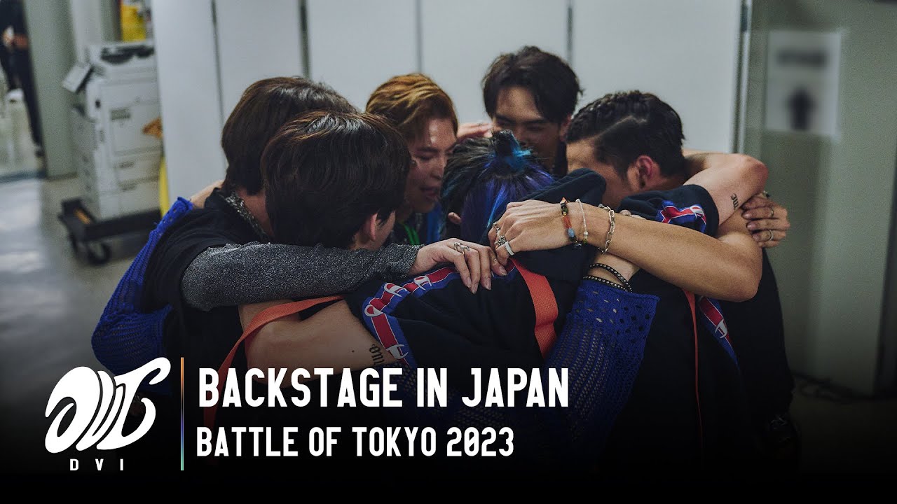 DVI 🦋 Backstage in Japan - BATTLE OF TOKYO 2023
