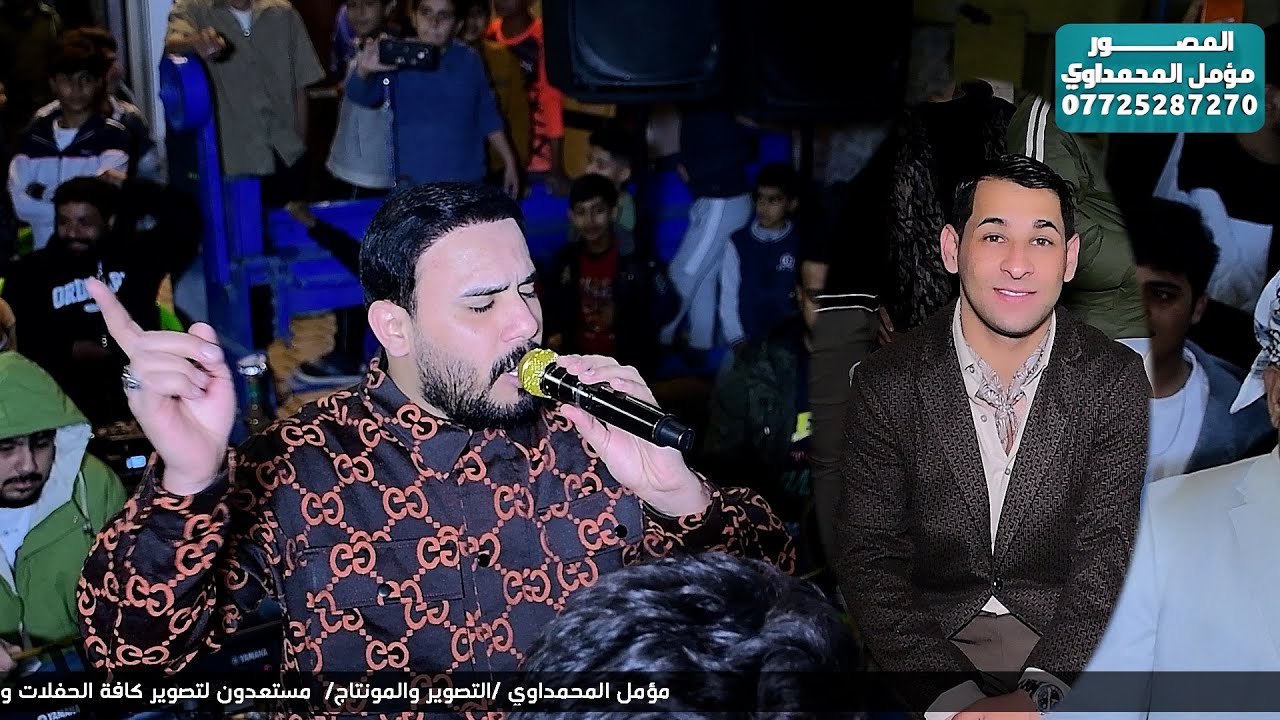 عقد قران عباس سلام المكصوصي حضور الفنان كرار السري