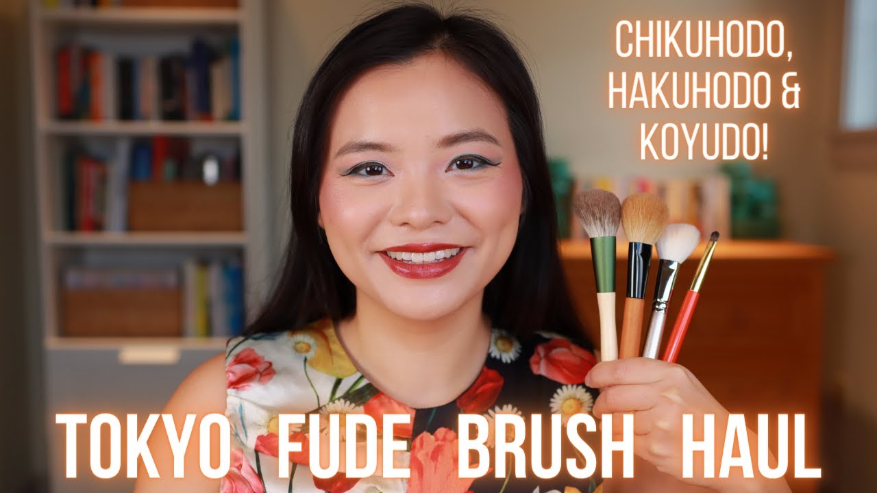 FUDE HAUL from TOKYO | Trying New Luxury Japanese Makeup Brushes
