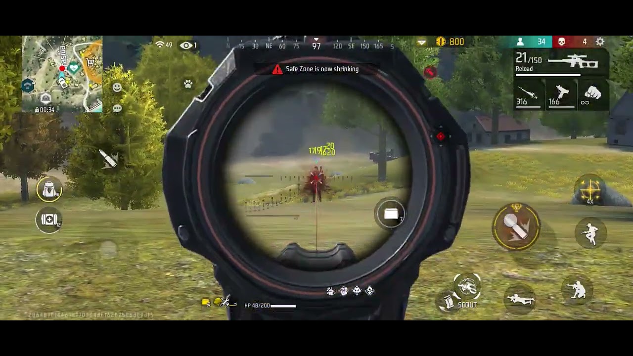 🔥 INSANE FREE FIRE Gameplay!  Kills Booyah Challenge | Best Moments & Headshots