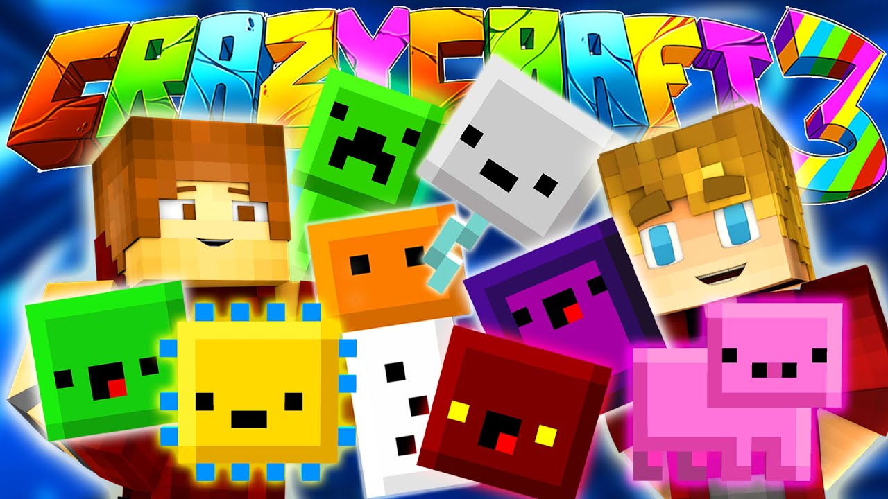 Minecraft Crazy Craft 3: Epic Inventory Pet - Speed Race! #46