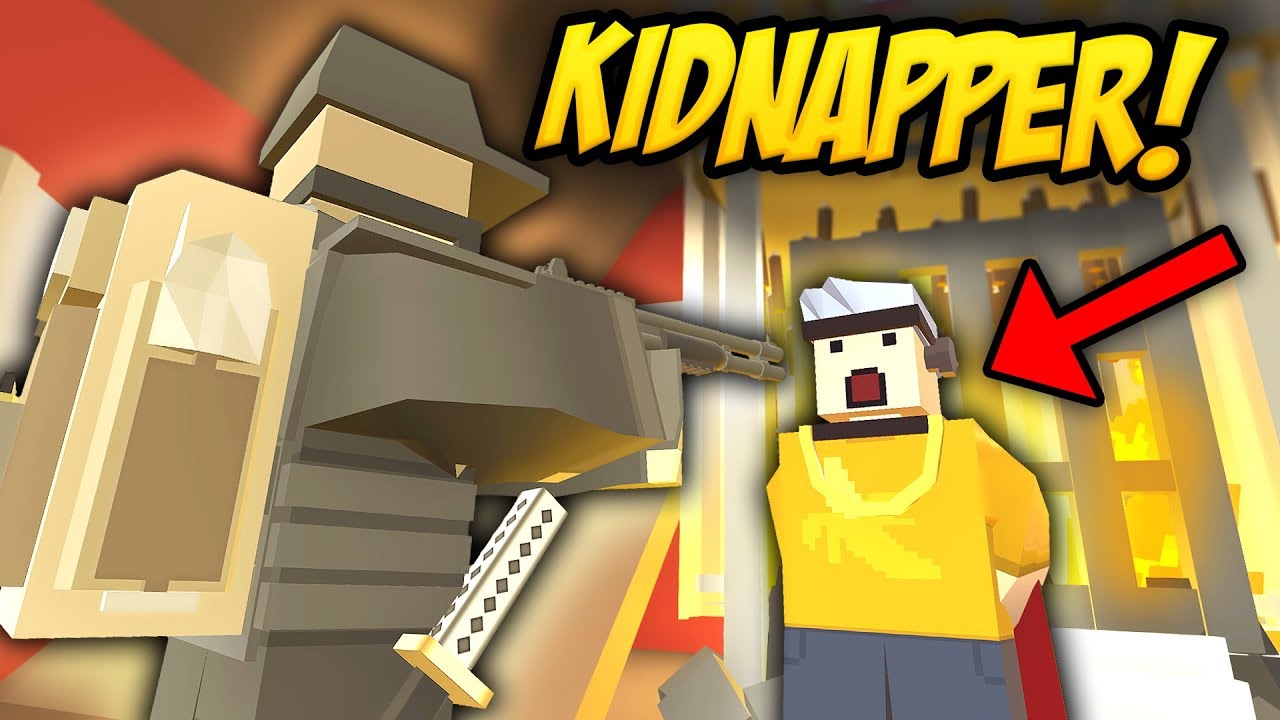 KIDNAPPING PLAYERS AND TAKING THEIR LOOT - Unturned Trolling | Kidnapper Roleplay!