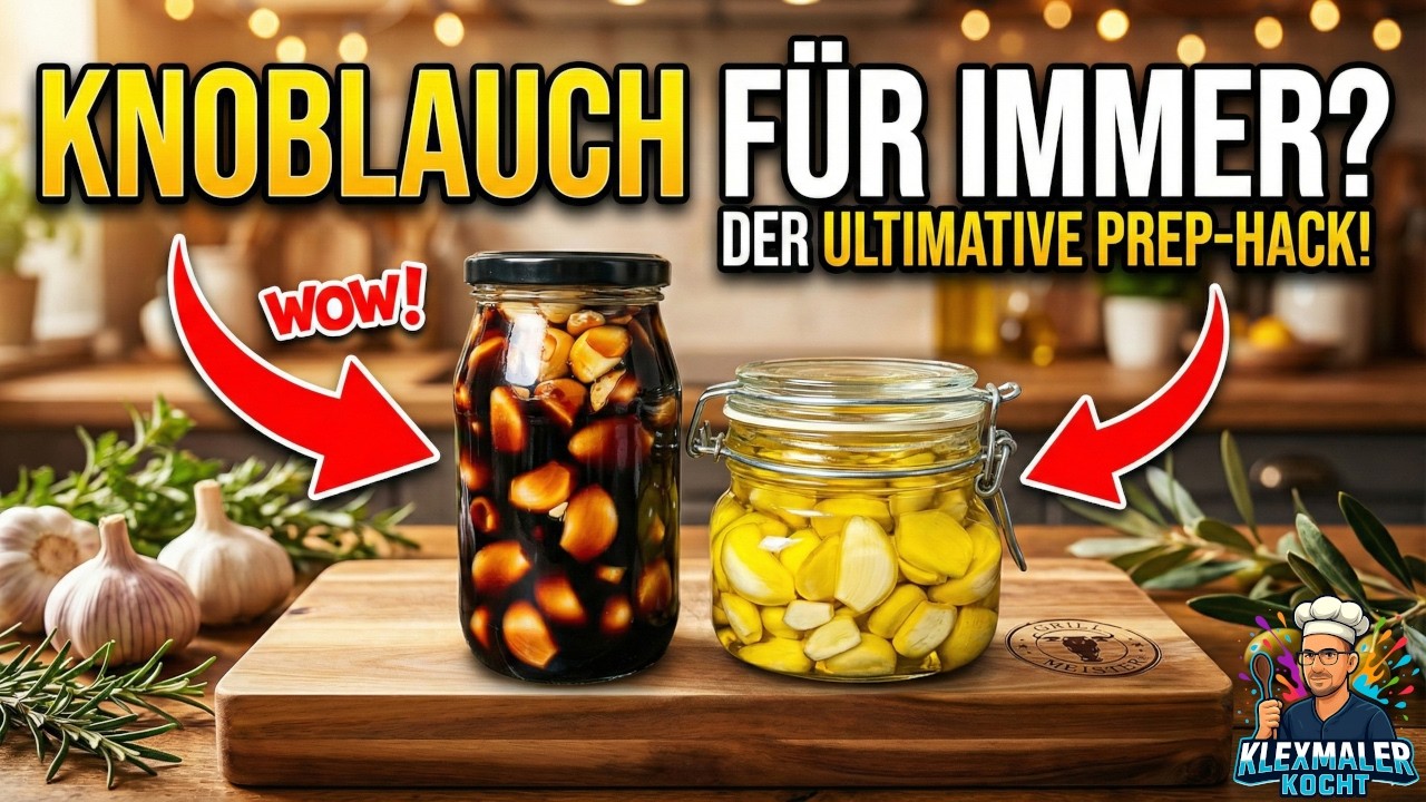DAS mache ich jetzt immer mit KNOBLAUCH
