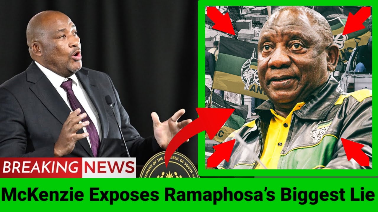 Gayton McKenzie Exposes Ramaphosa’s Biggest Lie – Michael Sandlana Case Connection Revealed