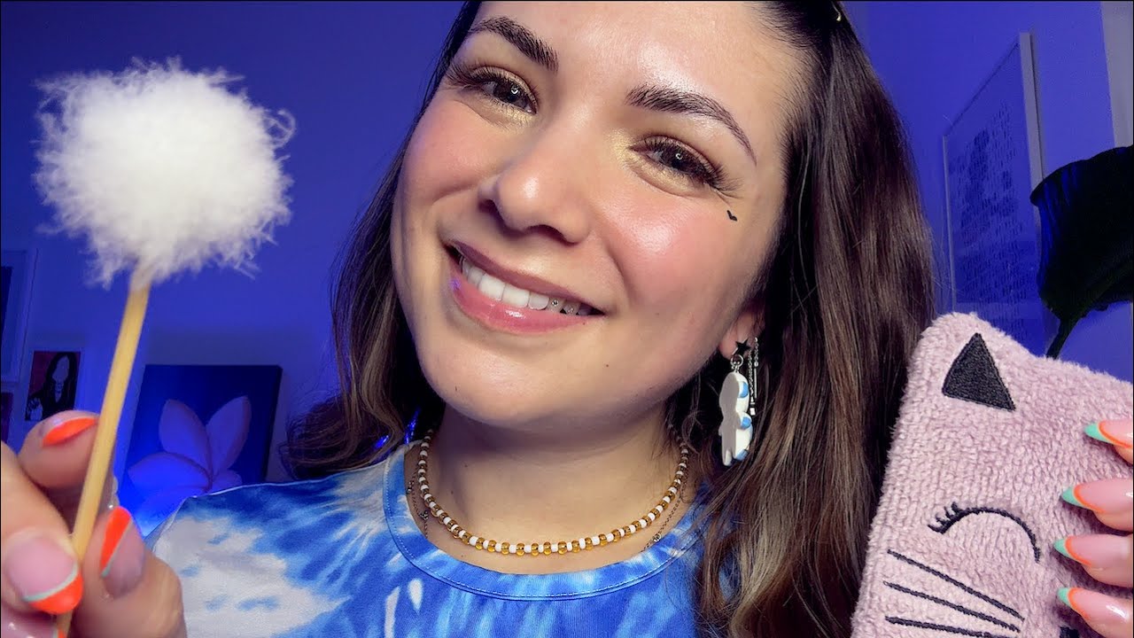 ASMR Skincare in Bed for Deep Sleep