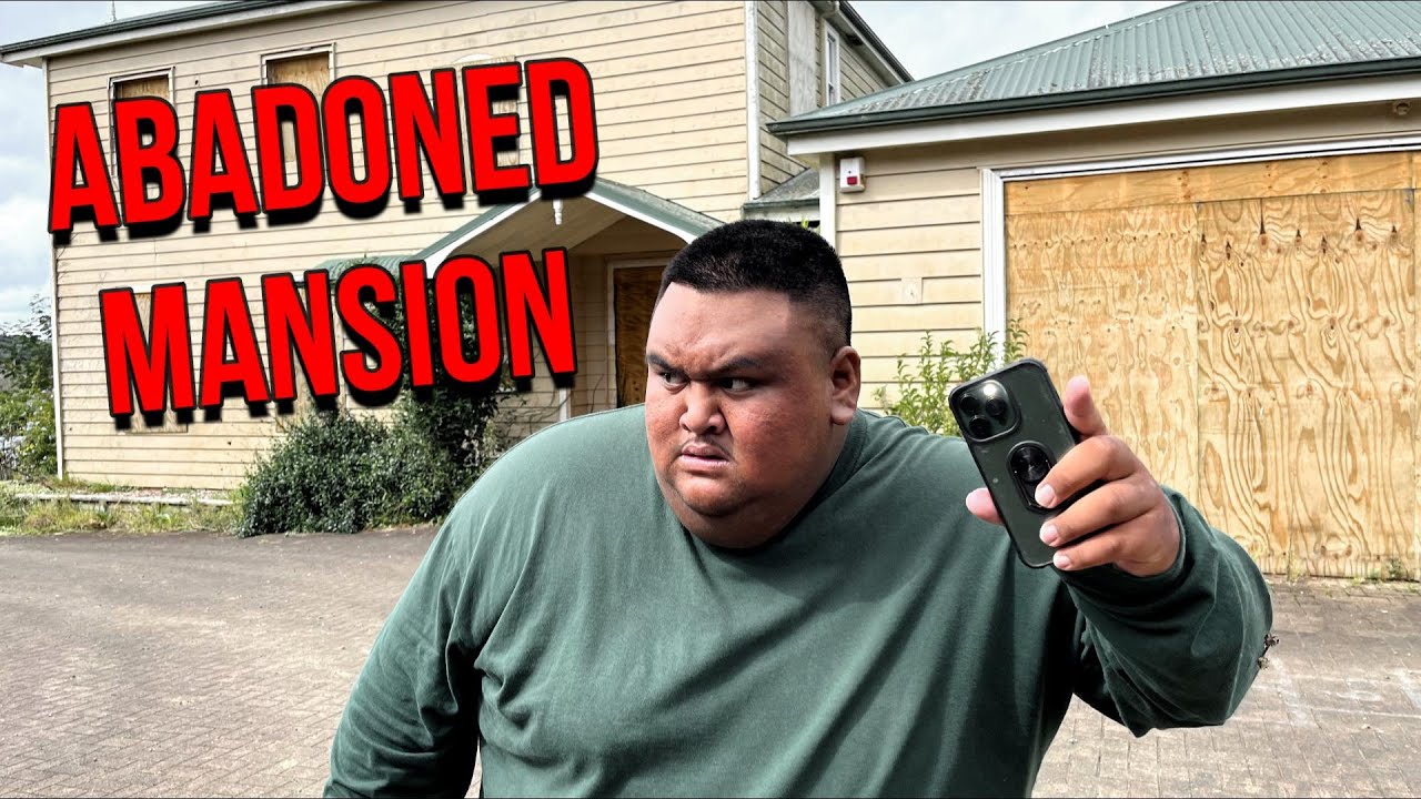 Islanders Explore a Haunted Mansion (GHOST CAUGHT ON CAMERA)