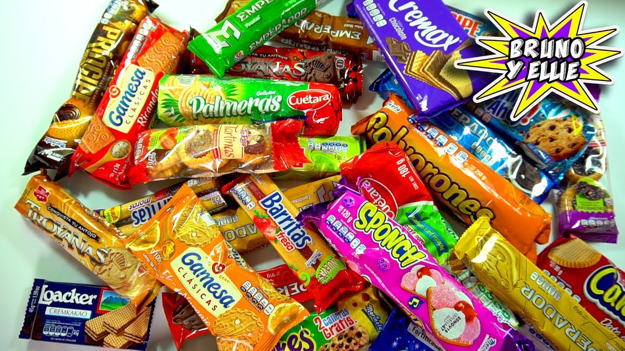 Mezclamos todas las galletas del Supermercado - Bruno y Ellie
