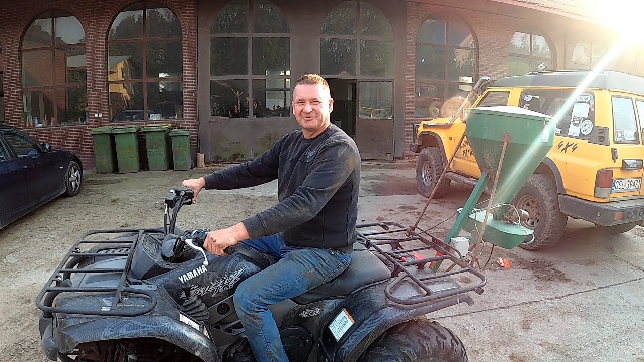 Quad w gospodarstwie w roli maszyny rolniczej