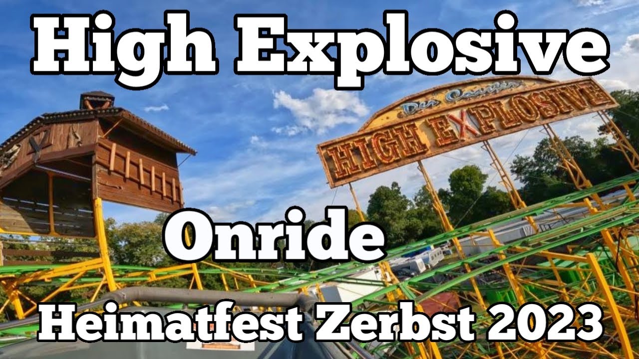 ⁴ᴷ High Explosive - Vorlop - Onride | Heimat und Schützenfest Zerbst 2023