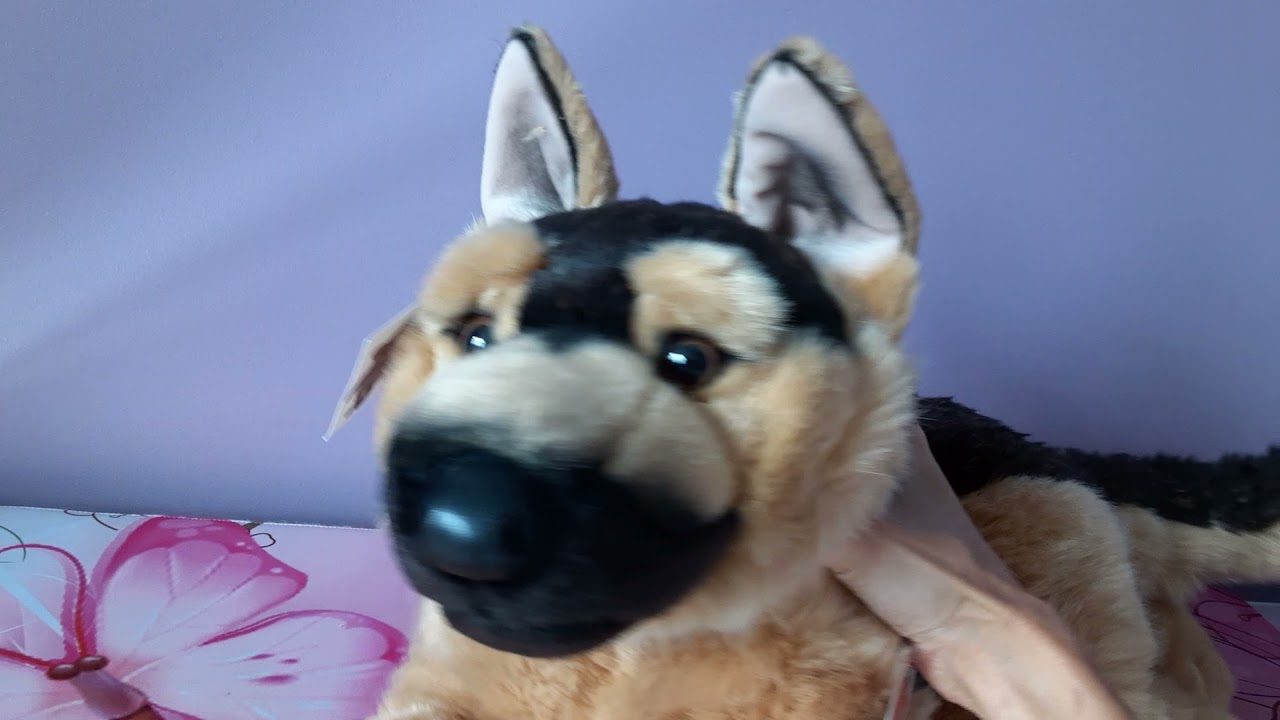 Unboxing the Teddy Hermann German Shepherd Dog Plush 🐕❤