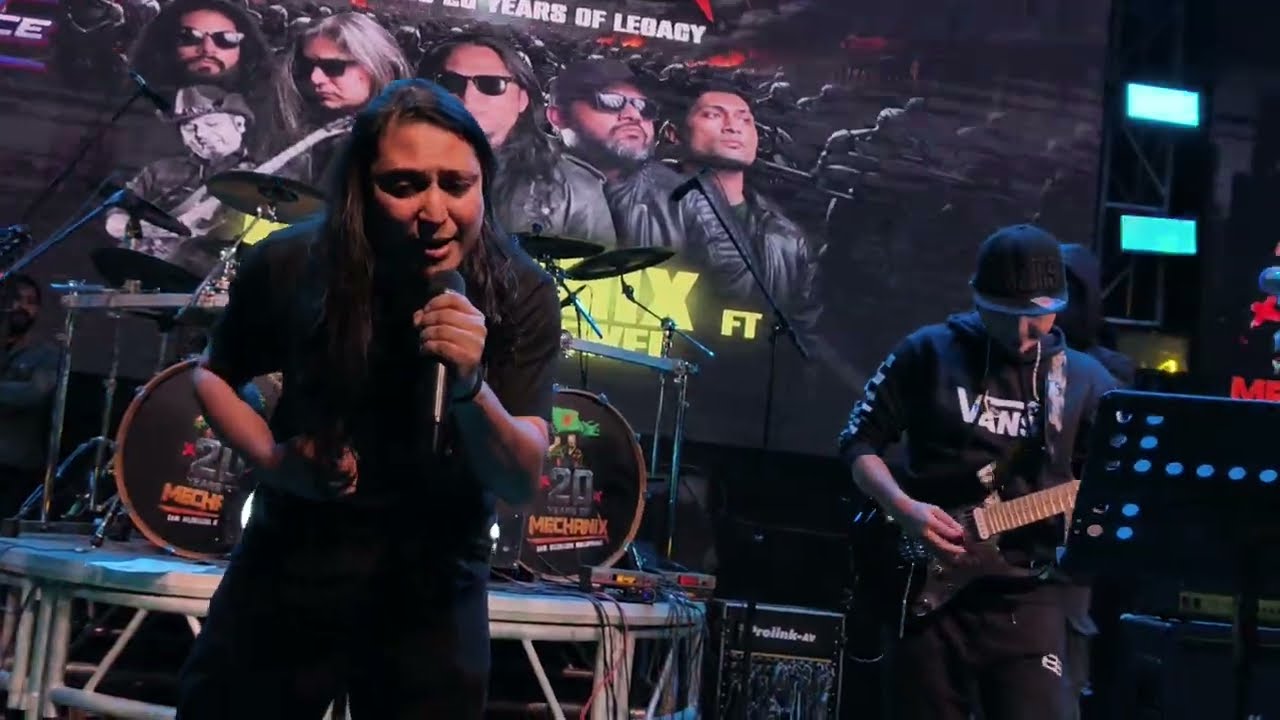 Mechanix Ft. Iqbal Asif Jewel - Bondhu (Warfaze Cover) | Live at An Evening with Mechanix