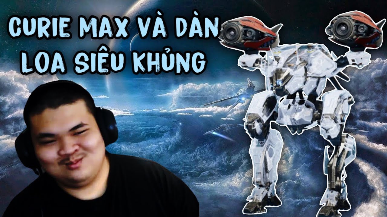 War Robots - Curie vác bộ loa cực khủng đi liveshow nhưng bị các đồng chí chiếm hết spotlight !!!