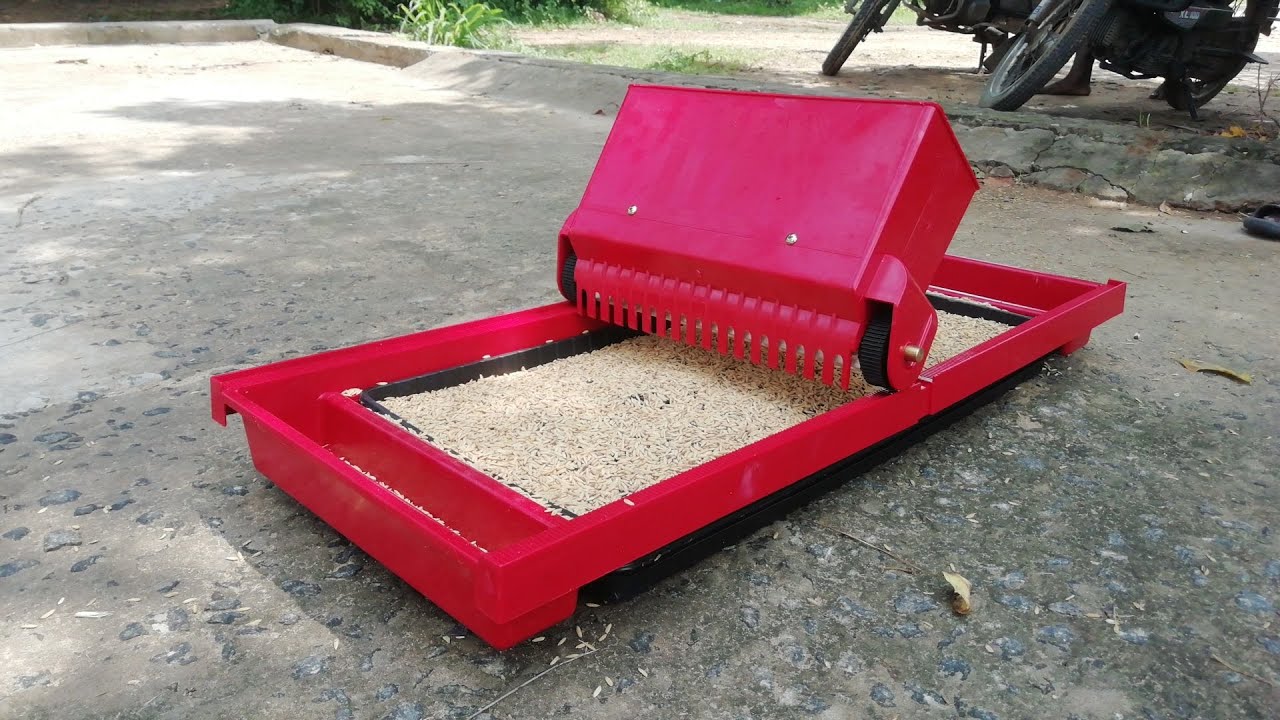 Paddy Sowing Machine || Manual paddy seeder || Simple Paddy sowing || MINDWORK || Murali