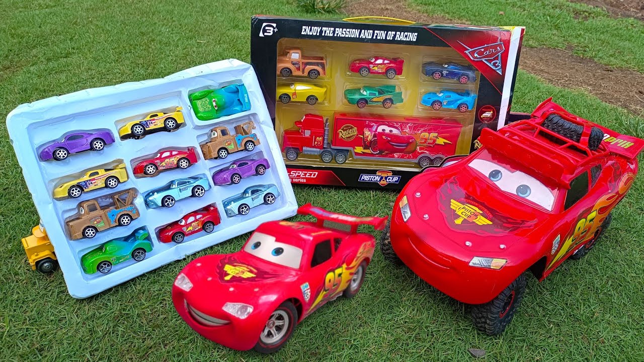 Disney Pixar Cars Unboxing Review l Lightning McQueen Bubble RC Car | Monster Truck