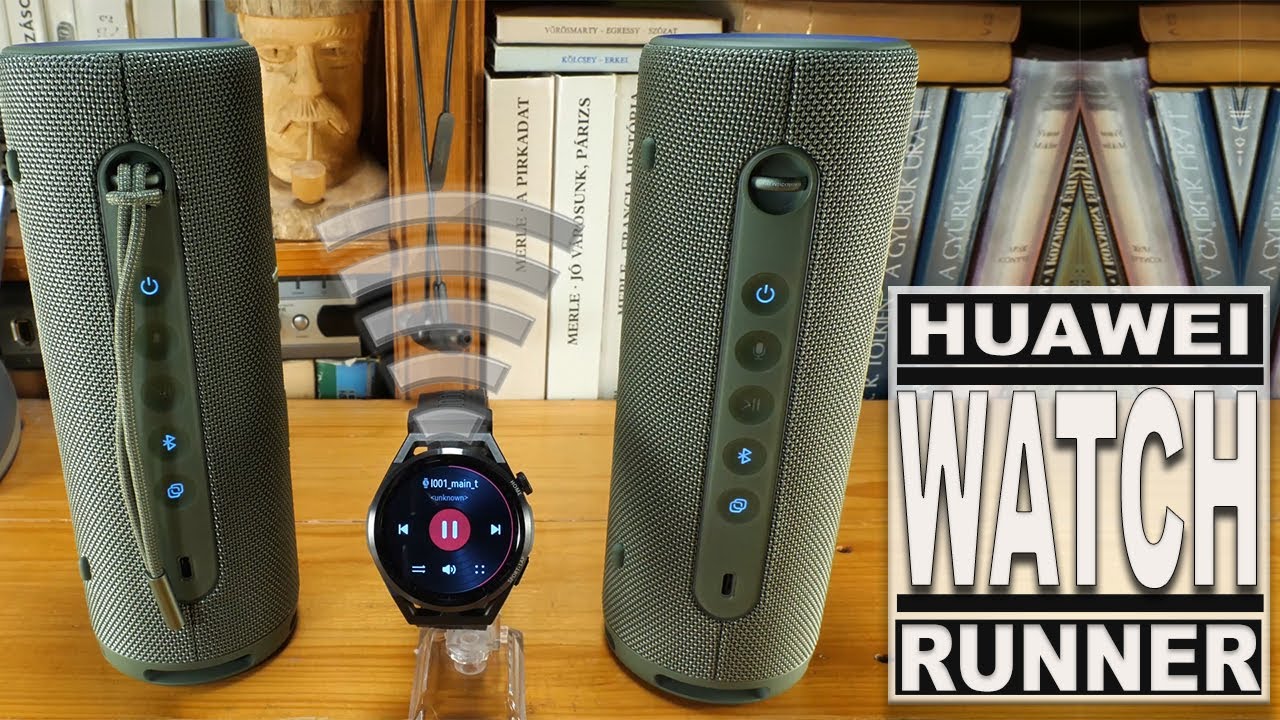 Huawei Watch GT Running pairing to Bluetooth headset & Huawei Sound Joy Stereo Wireless Speaker