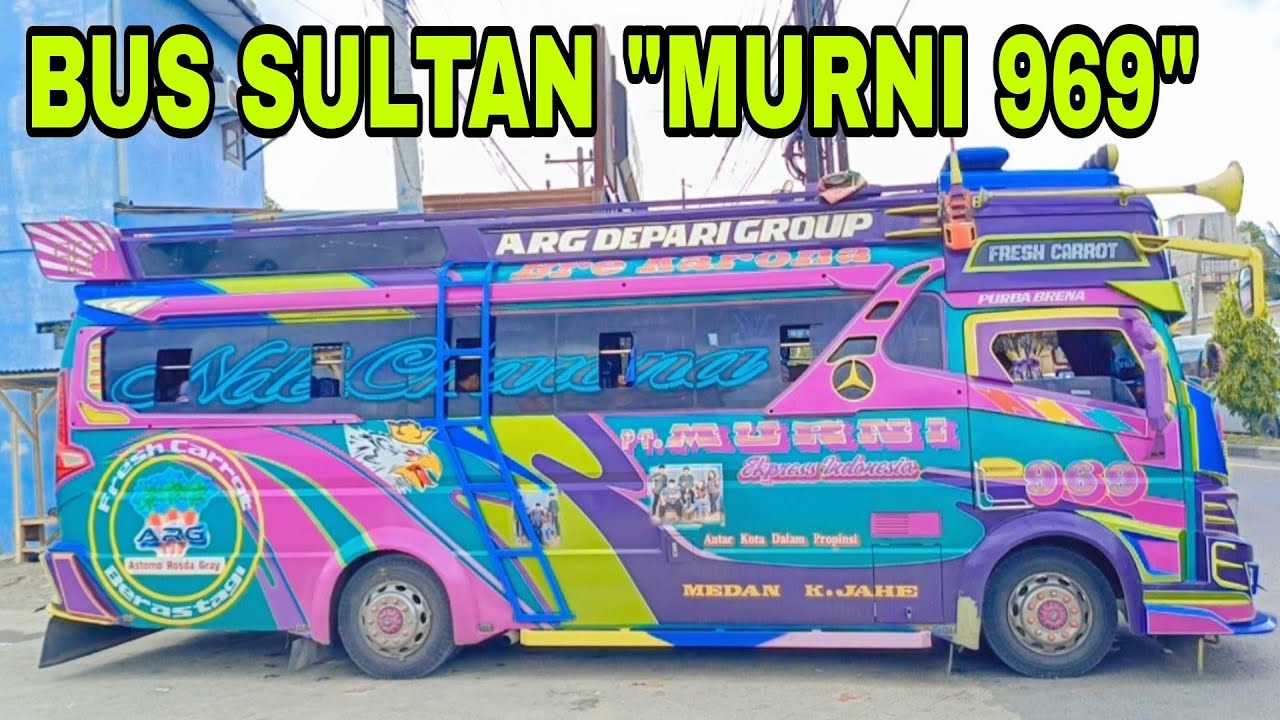 SENSASI NAIK BUS SULTAN "MURNI 969" PAKAI 3 DRIVERS MUDA SEKALIGUS.
